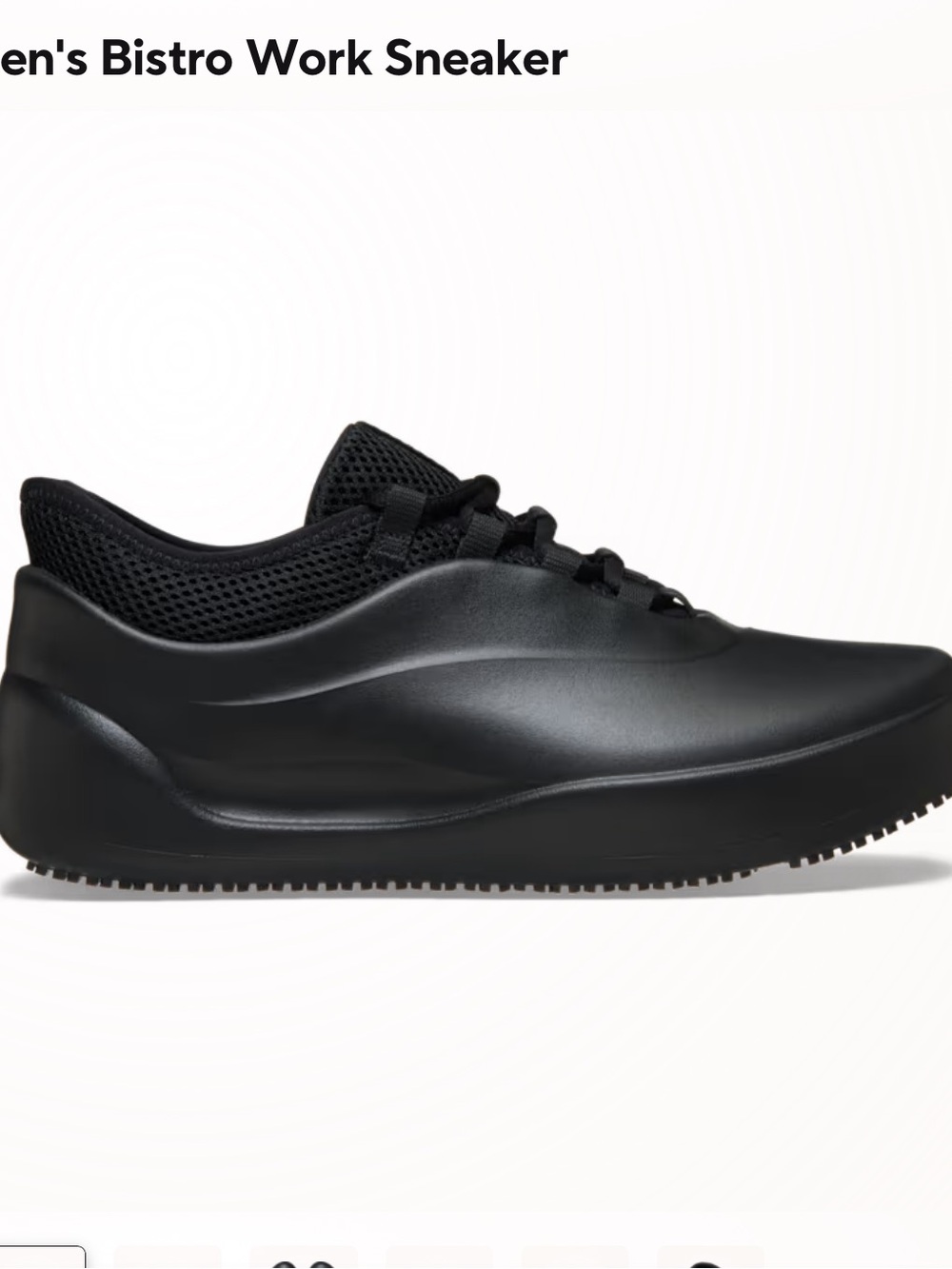 NWT Men’s Crocs Bistro Work Sneaker